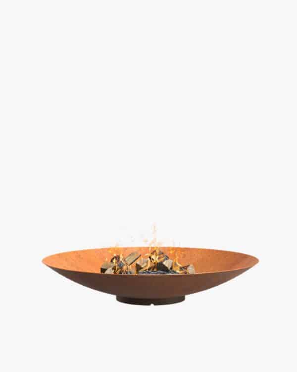 Uguns trauks no rūsināta tērauda (corten steel) D100cm