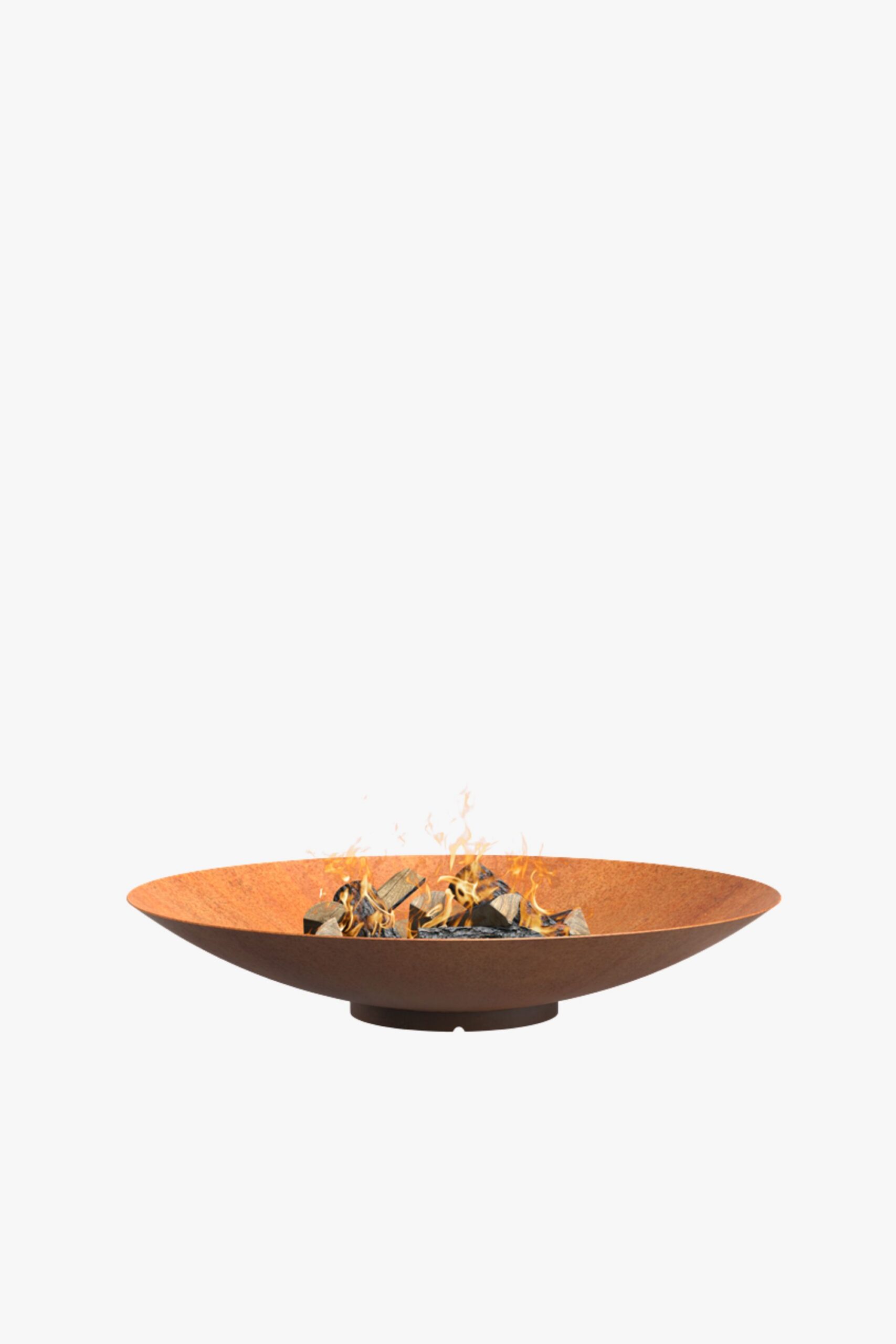 Uguns trauks no rūsināta tērauda (corten steel) D100cm