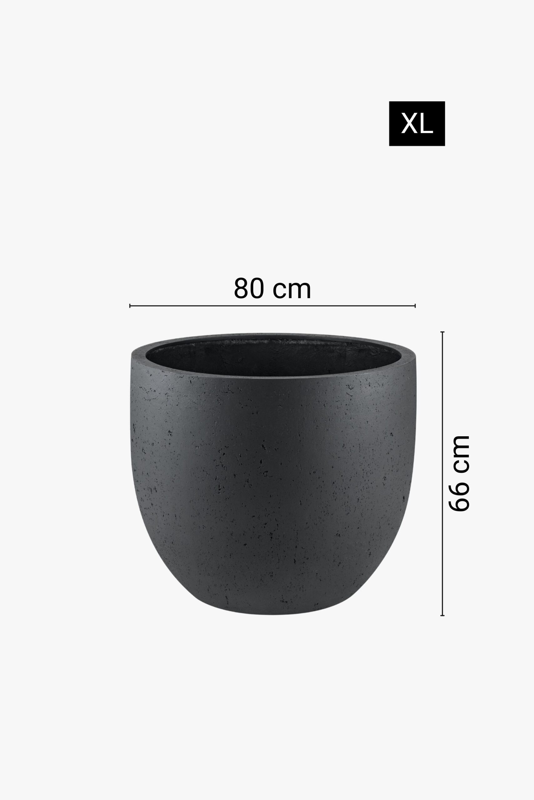 Klasisks puķu pods, 4 dažādi izmēri