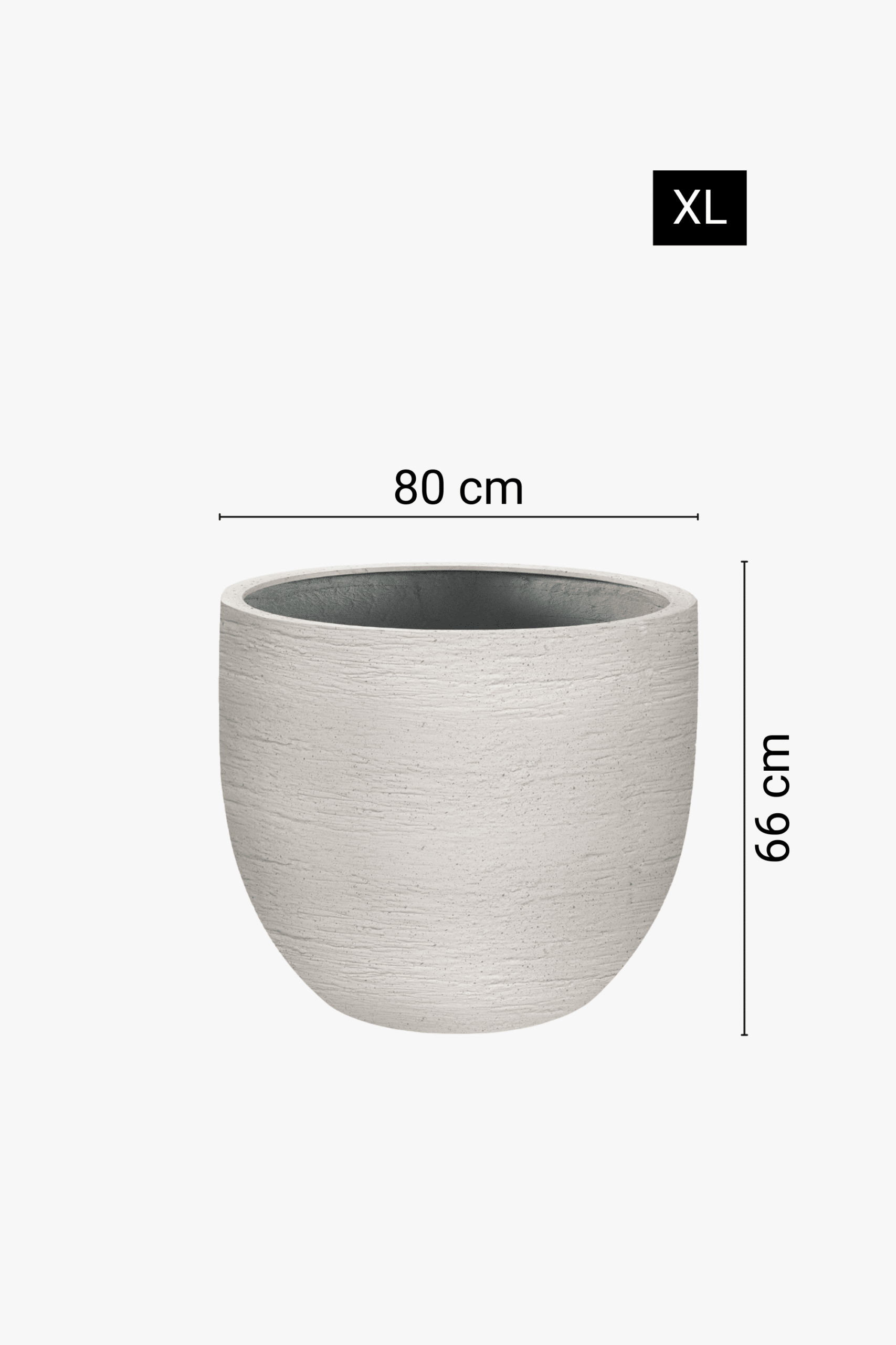 Klasisks puķu pods, 3 dažādi izmēri
