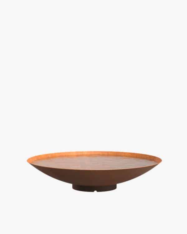 Ūdens atspulgu bļoda no rūsināta tērauda (corten steel) D100cm