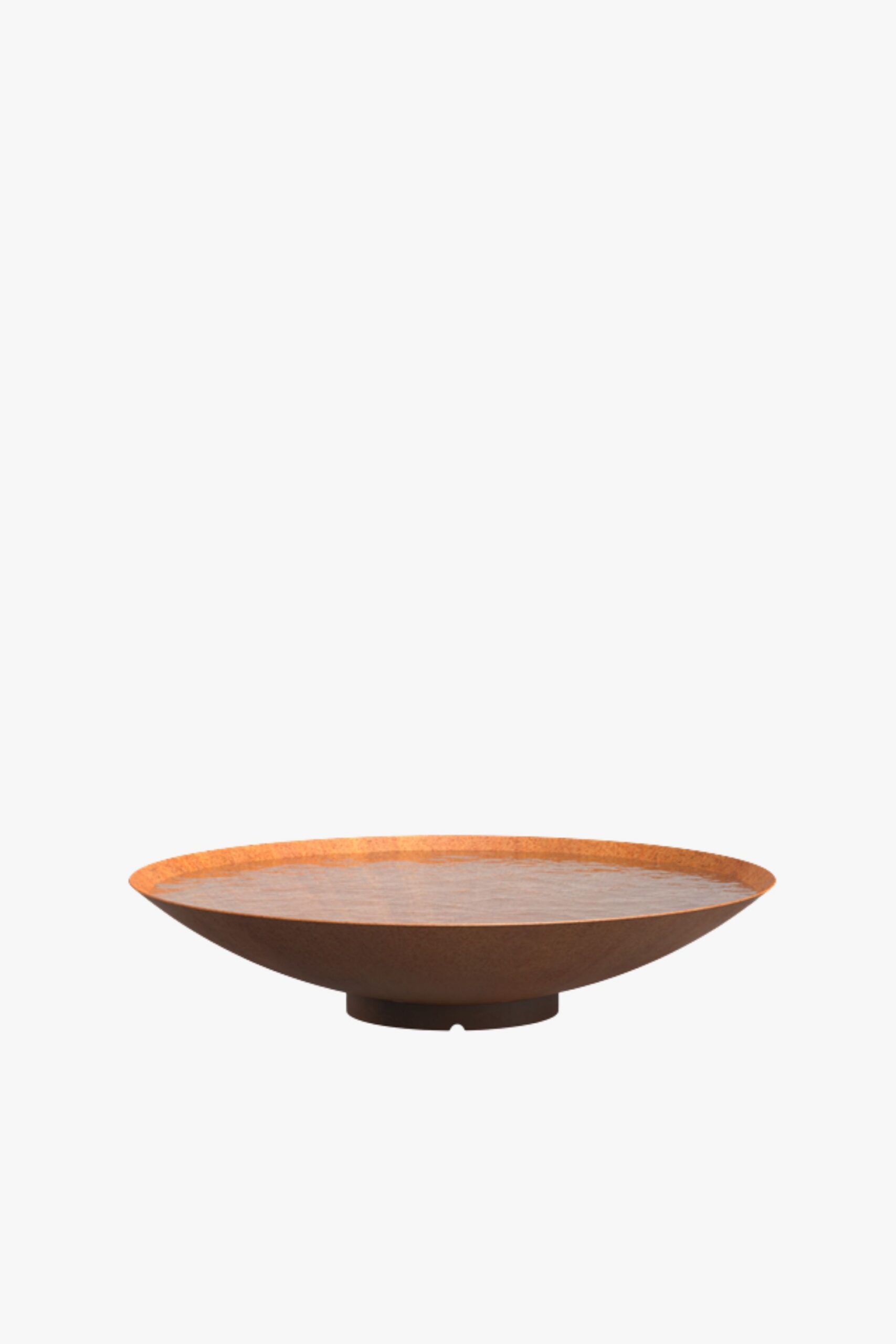 Ūdens atspulgu bļoda no rūsināta tērauda (corten steel) D100cm