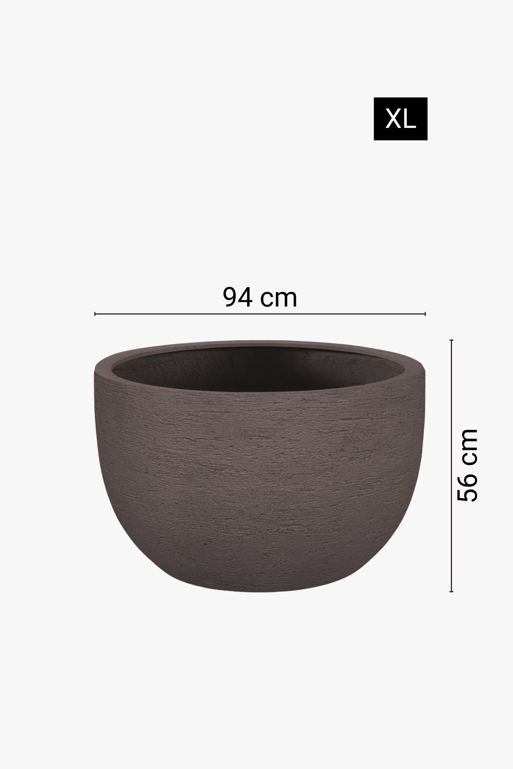 Zems puķu pods, 3 dažādi izmēri